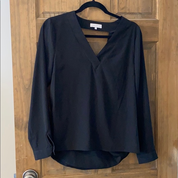 1.State Dressy crepe top - Picture 1 of 4